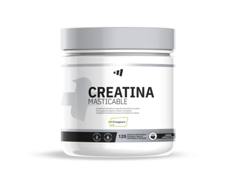 Creatina Creapure 3G 120 Comprimidos Mastigáveis Limão Mm Suplementos - Creapure