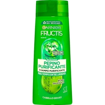 Fructis Champú Purificante Pepino