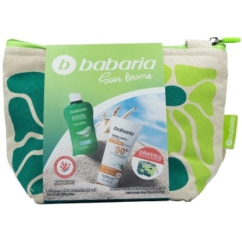 Set Bálsamo AfterSun Efecto Hielo 100ml + Crema Facial Antiarrugas SPF 50+ 75ml