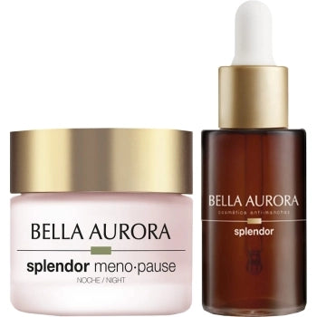 Set Splendor Meno·pause Noche Crema Anti-Edad 50ml + Serum Iluminador 30ml