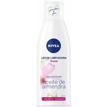 Leche Limpiadora Suave Aceite de Almendra
