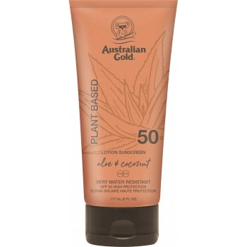 Plant Based Lotion Sunscreen Aloe & Coconut SPF50