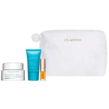 Set Cryo-Flash 75ml + Hydra-Essentiel 15ml + Lip Comfort Oil 1,4ml + Neceser