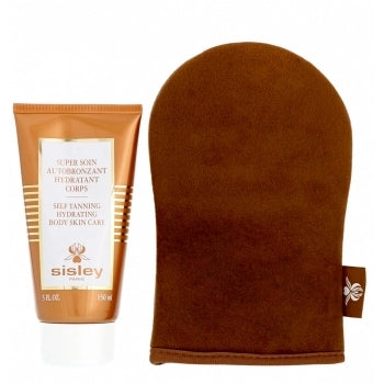 Set Self Tanning Hydrating Body Skin Care 150ml + Velvet Applicator Mitt