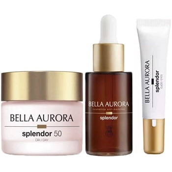 Set Splendor 50 Crema Anti-Edad 50ml + Serum Iluminador 30ml + Contorno Ojos 15m