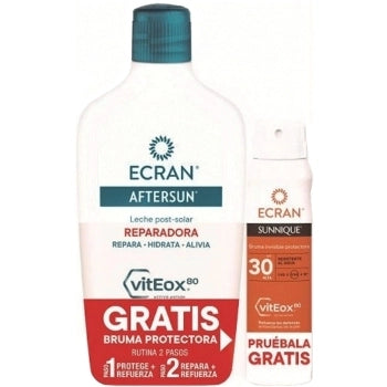 Set Aftersun Leche Post-Solar Reparadora 400ml + Bruma Invisible SPF30 75ml