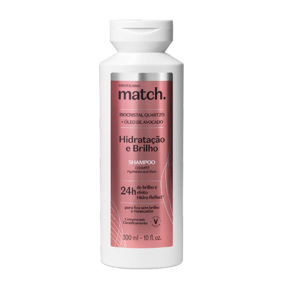 Shampoo Match Hidratação e Brilho